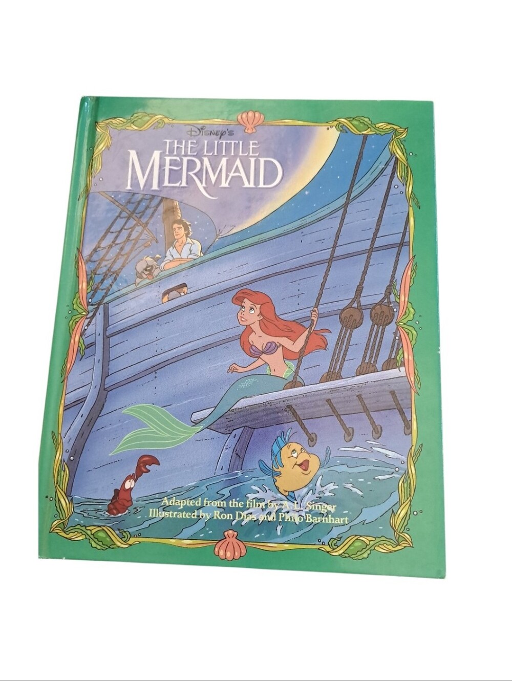 Little Mermaid Hard-cover Book